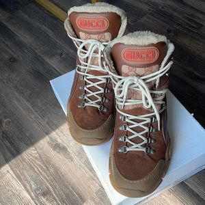 USED GUCCI Flash Trek high-Top